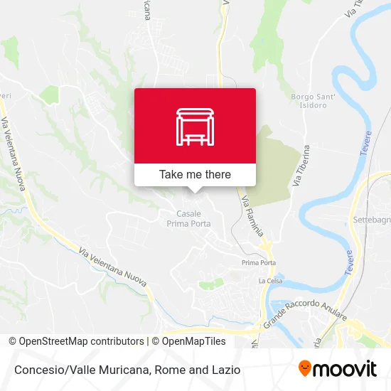 Concesio/Valle Muricana map