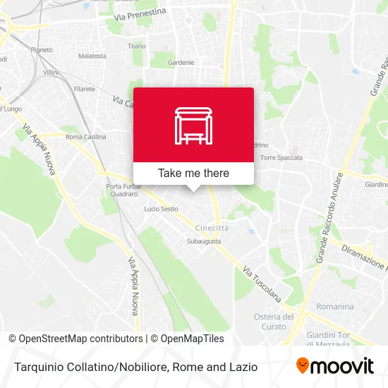 Tarquinio Collatino/Nobiliore map