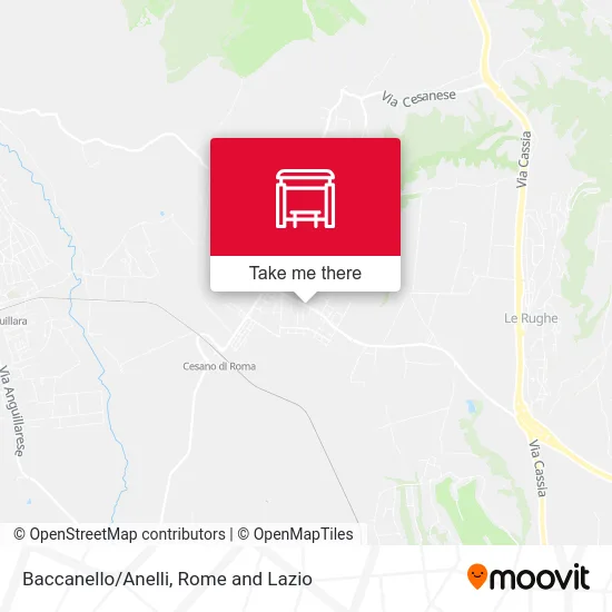 Baccanello/Anelli map