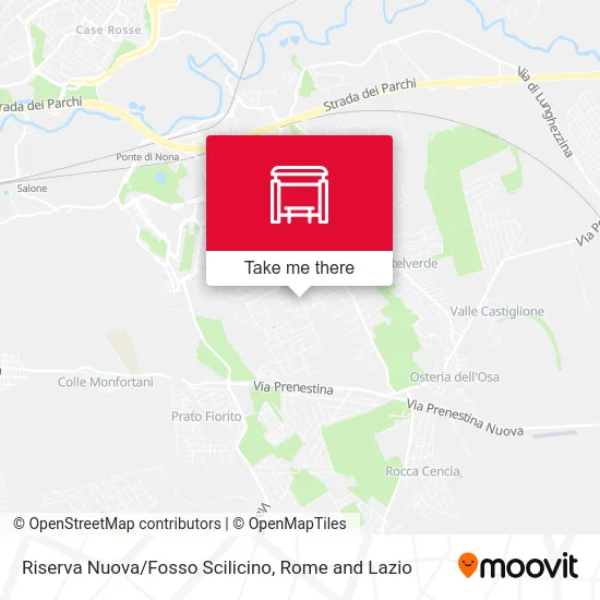 Riserva Nuova/Fosso Scilicino map