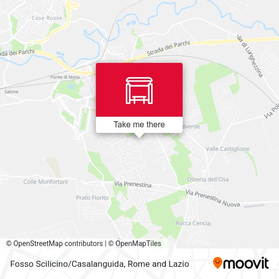 Fosso Scilicino/Casalanguida map