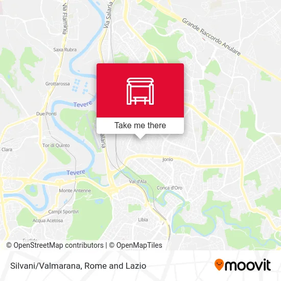 Silvani/Valmarana map