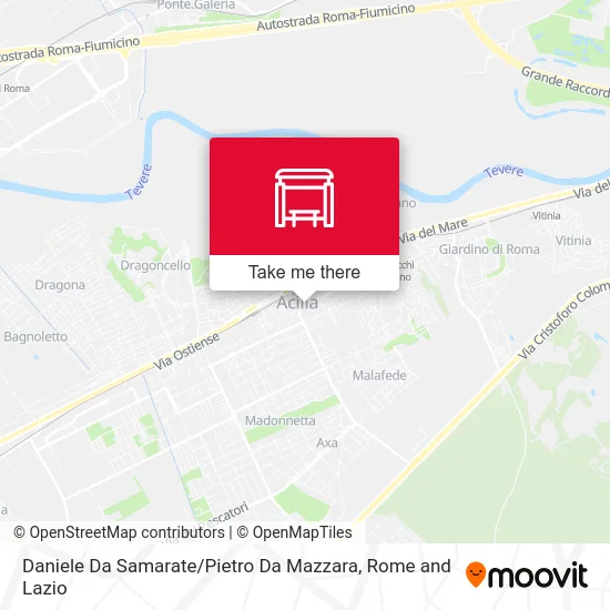 Daniele Da Samarate / Pietro Da Mazzara map