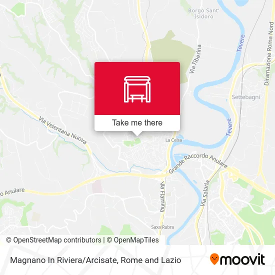 Magnano In Riviera/Arcisate map