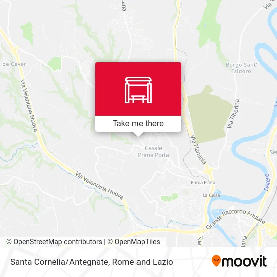 Santa Cornelia/Antegnate map