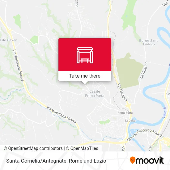 Santa Cornelia/Antegnate map