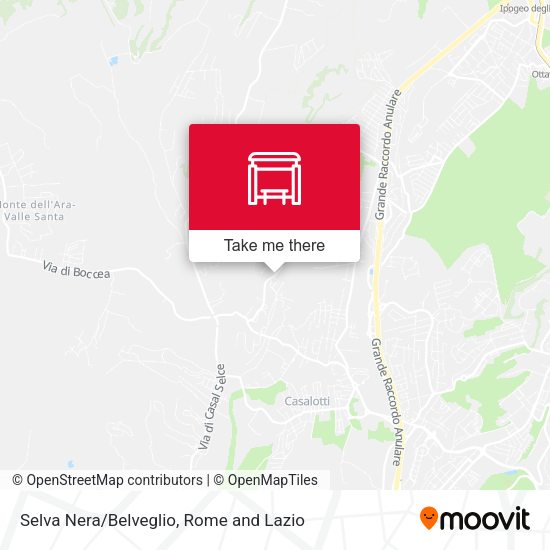 Selva Nera/Belveglio map