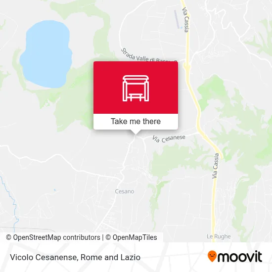 Vicolo Cesanense map