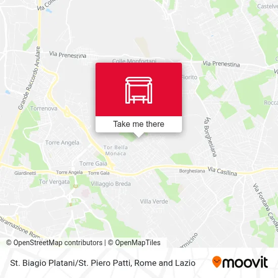 St. Biagio Platani / St. Piero Patti map