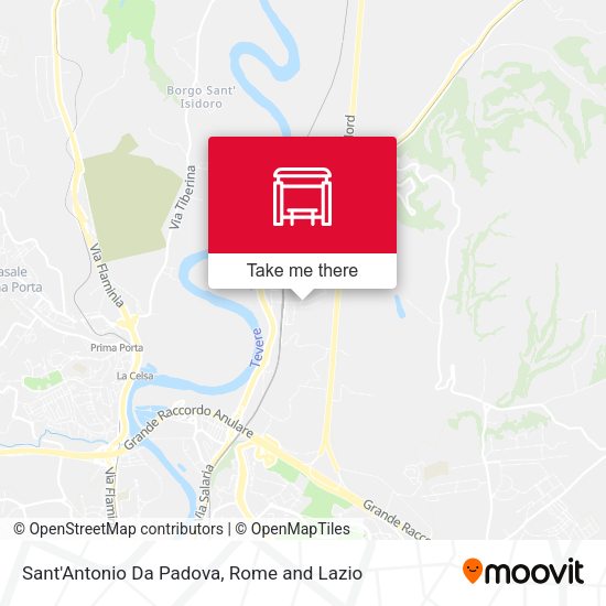 Sant'Antonio Da Padova map