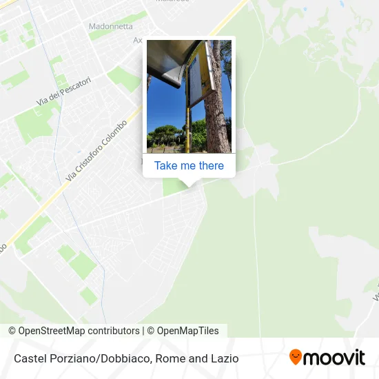 Castel Porziano/Dobbiaco map