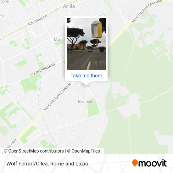 Wolf Ferrari/Cilea map