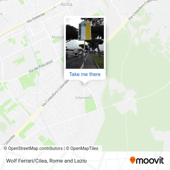 Wolf Ferrari/Cilea map