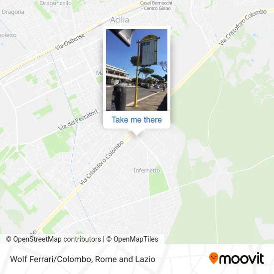 Wolf Ferrari/Colombo map