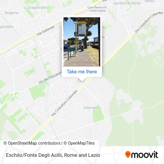 Eschilo/Fonte Degli Acilii map