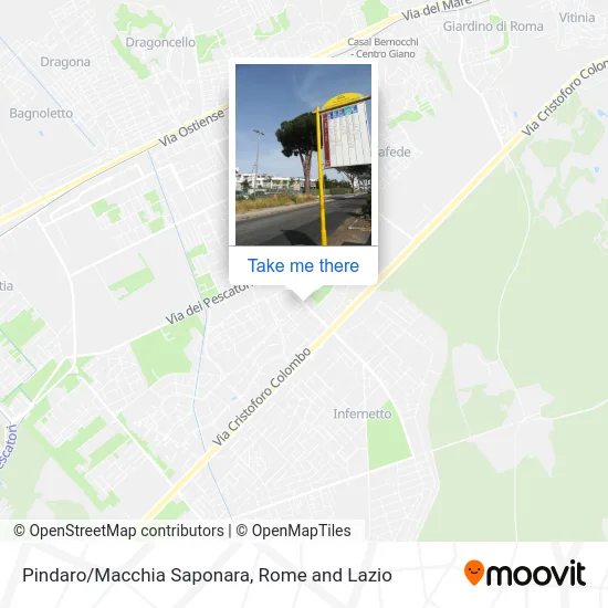 Pindaro/Macchia Saponara map