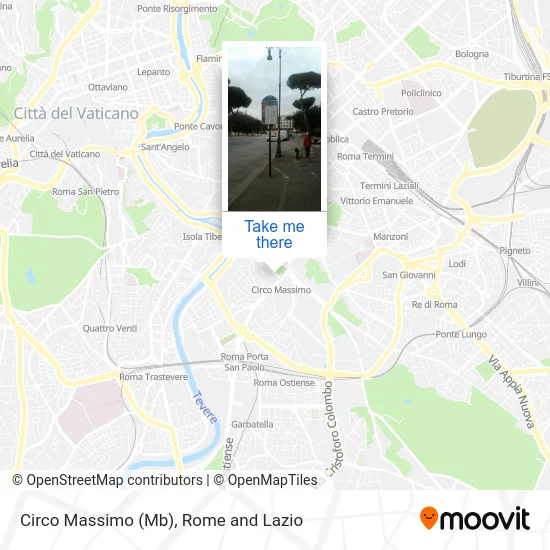 Circo Massimo (Mb) map