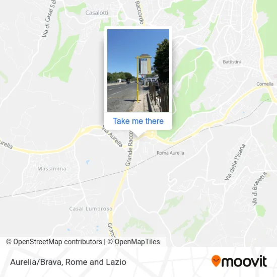 Aurelia/Brava map