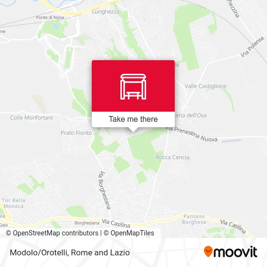Modolo/Orotelli map