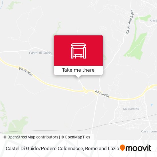 Castel Di Guido / Podere Colonnacce map