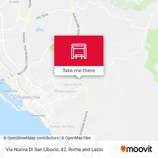 Via Nuova Di San Liborio, 42 map