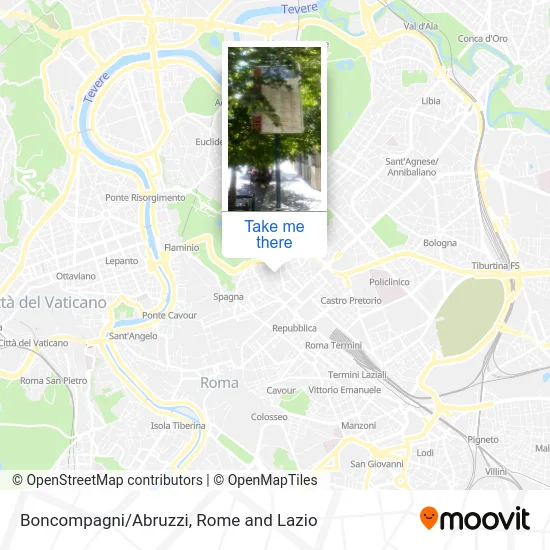 Boncompagni/Abruzzi map