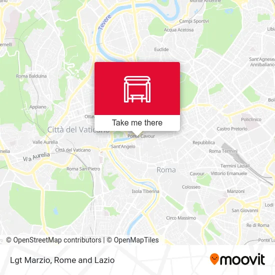 Lungotevere Marzio map