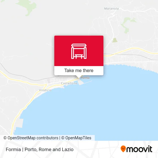 Formia | Porto map