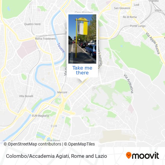 Colombo/Accademia Agiati map