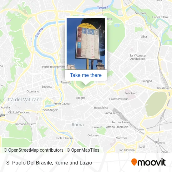 St. Paul of Brazil map