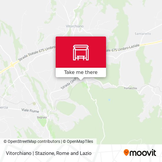 Vitorchiano | Stazione map