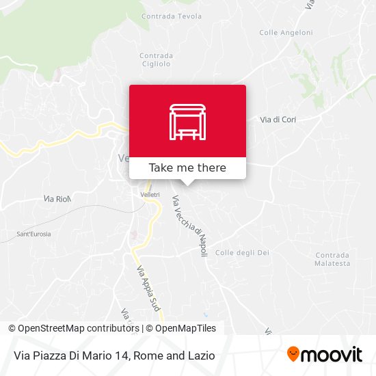 Via Piazza Di Mario 14 map