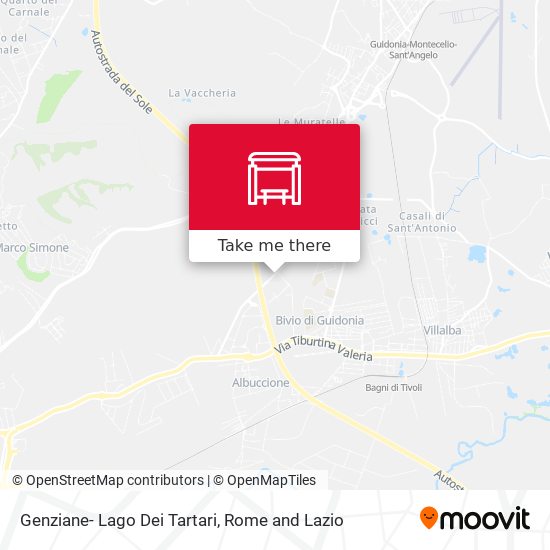 Genziane- Lago Dei Tartari map