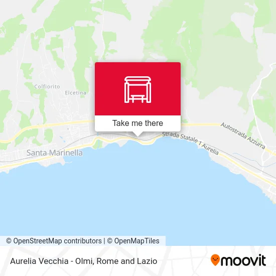 Old Aurelia - Olmi map