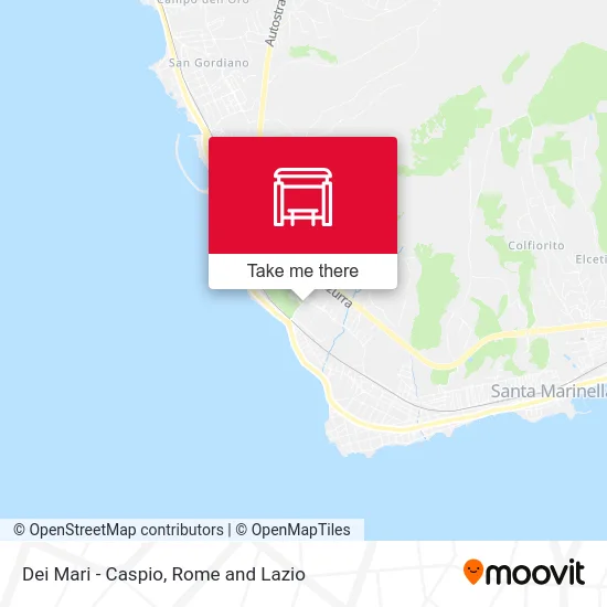 Dei Mari - Caspian map