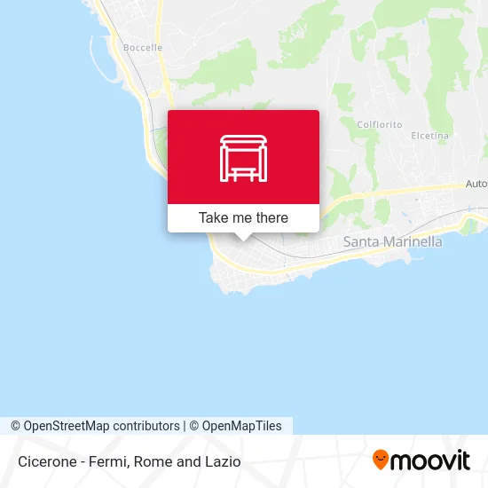 Cicerone - Fermi map