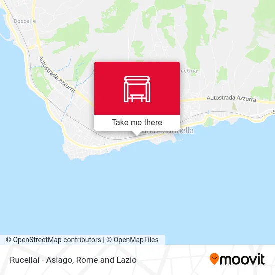 Rucellai - Asiago map