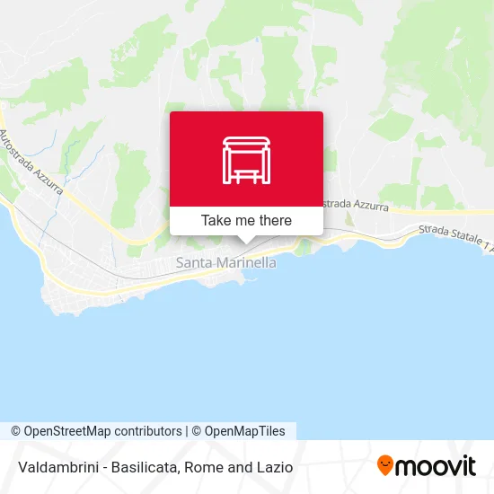 Valdambrini - Basilicata map