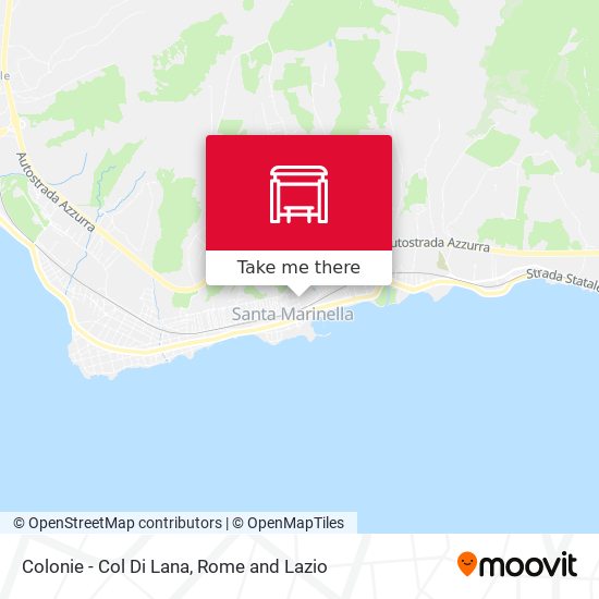 Colonie - Col Di Lana map