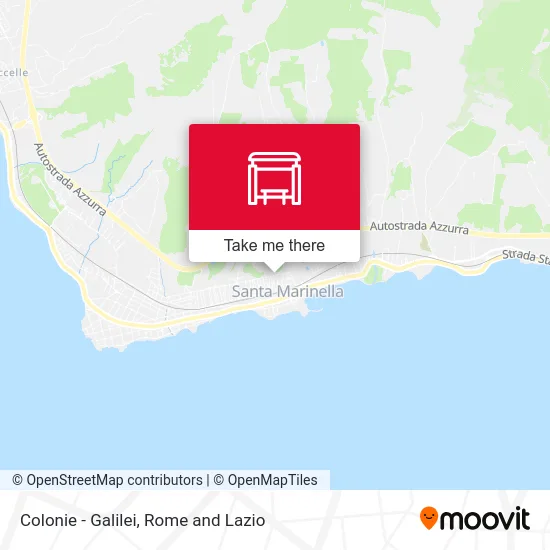 Colonie - Galilei map