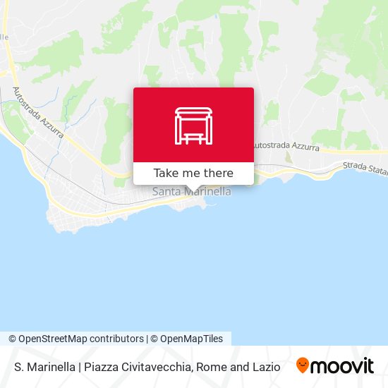 S. Marinella | Piazza Civitavecchia map