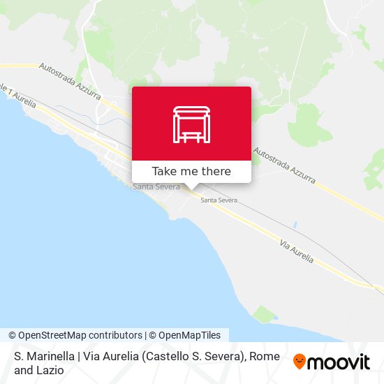 S. Marinella | Via Aurelia (Castello S. Severa) map