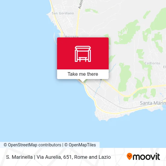 S. Marinella | Via Aurelia, 651 map