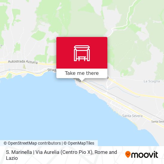 S. Marinella | Via Aurelia (Centro Pio X) map