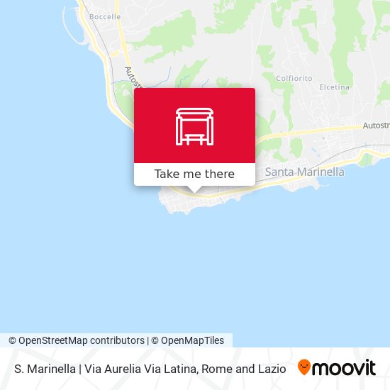 S. Marinella | Via Aurelia Via Latina map