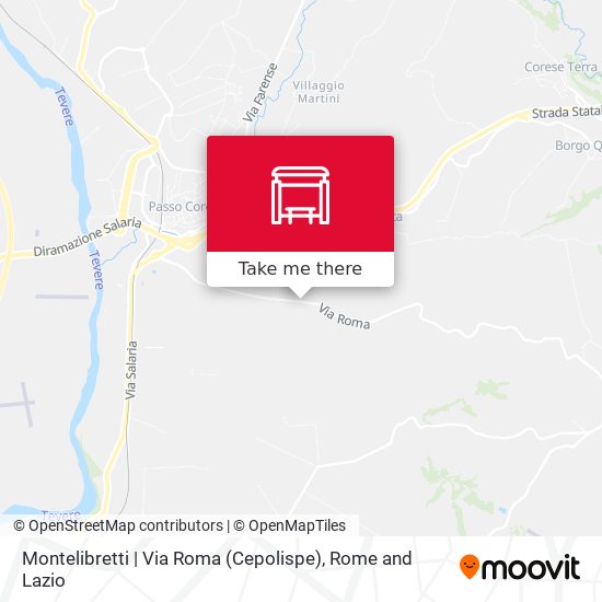 Montelibretti | Via Roma (Cepolispe) map
