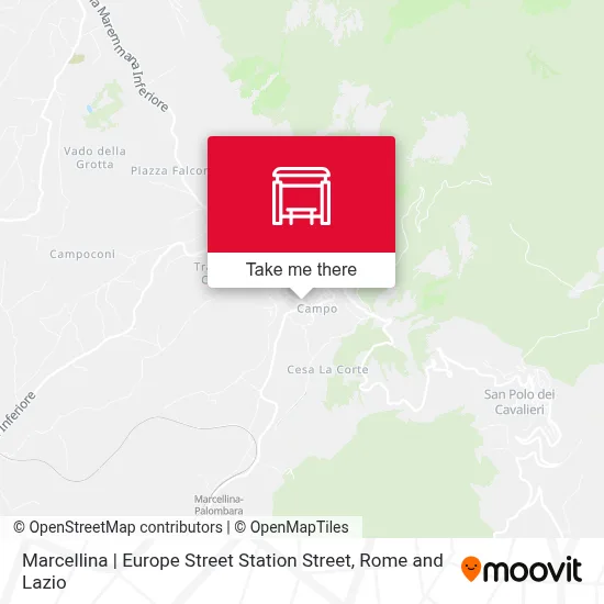 Marcellina | Europe Street Station Street map