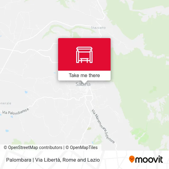 Palombara | Liberty Street map