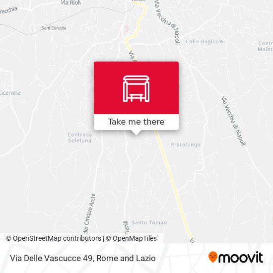 Via Delle Vascucce 49 map