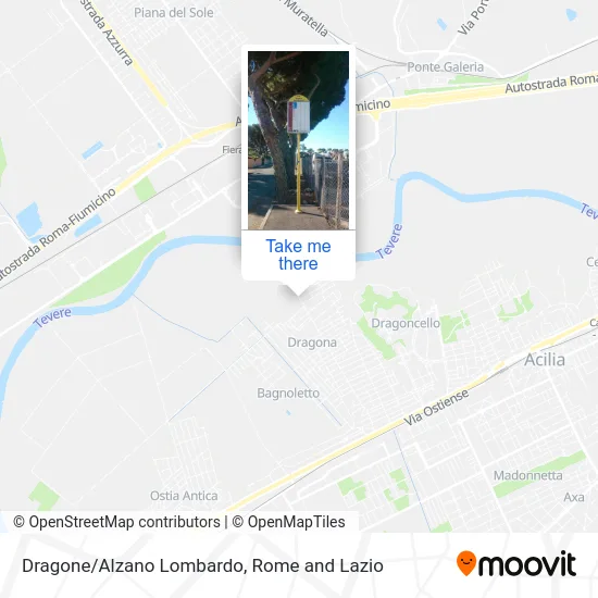 Dragone/Alzano Lombardo map